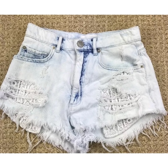 Garage Pants - Garage Distresses cutoffs festival shorts size 0